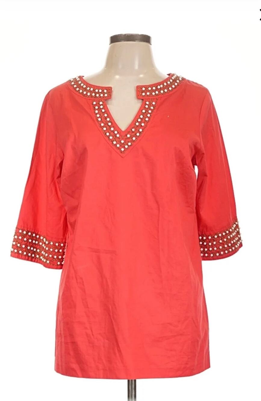 Lilly Pulitzer SZ 12 Blouse/Tunic